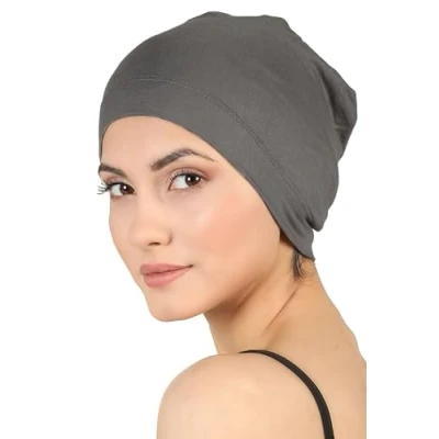 Abbildung von Deresina Headwear Schlafmutze Kopfbedeckung Chemo (Holzkohle)