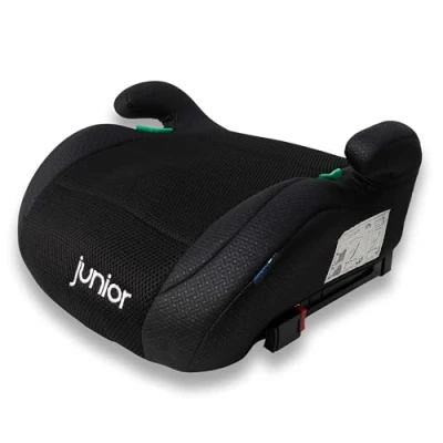 Abbildung von PETEX Auto Kindersitzerhöhung mit Isofix Max Plus, i Size ECE R129, ca. 7 bis 12 Jahre, für Körpergröße von 125 150 cm, Sitzerhöhung, schwarz