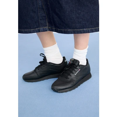 Abbildung von Reebok Classic Leather Trainers Sneaker low, Damen, Größe: 40, Black Schuhe