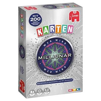 Abbildung von Jumbo Spiele GmbH 19777 Wer wird Millionär? Kartenspiel *NEU*, Keine