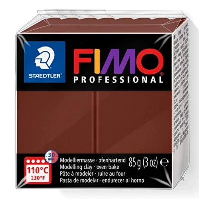 Abbildung von STAEDTLER 8004 77 Fimo Professional Normalblock, 85 g, schokolade