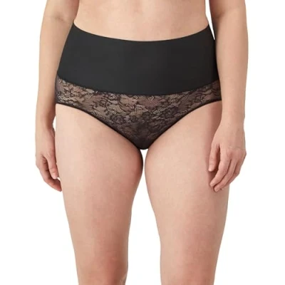 Abbildung von Maidenform Tailored Brief TAME YOUR Tummy Shapewear, Damen, Größe: XXL, Black