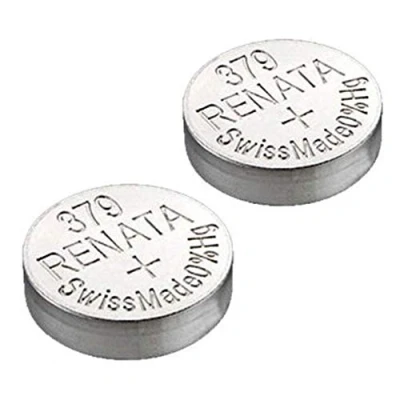 Abbildung von 2 x Renata 379 SR521SW 1,55 V Uhr Silberoxid Batterie