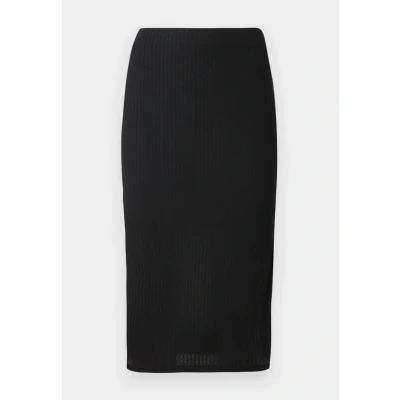Abbildung von ONLY Onlemma SLIT Bleistiftrock, Damen, Größe: XS, Black