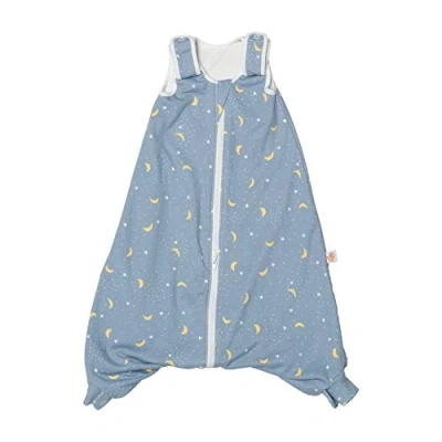 Abbildung von Ergobaby ganzjahres Baby Schlafsack mit Füßen Gurtschlitz 18 36 Monate Baumwolle Tog 2.5 Winter, On The Move Stellar SLBLGSTELL25