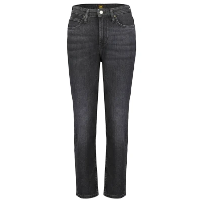 Abbildung von Lee Carol Jeans Straight Leg black, Damen, Größe: 31x31, Black