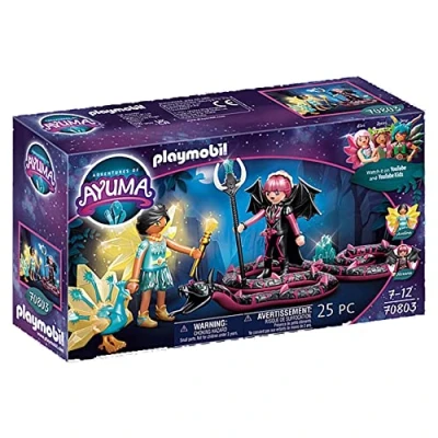 Abbildung von PLAYMOBIL Adventures of Ayuma 70803 Crystal Fairy und Bat mit Seelentieren, Ab 7 Jahren