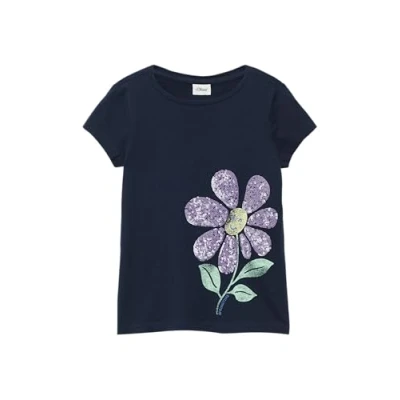 Abbildung von s.Oliver Tshirt print für Kinder, Größe: 92/98, Navy