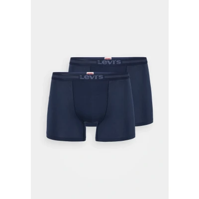 Abbildung von Levi&#039;s MEN Brief 2 PACK Panties, Herren, Größe: Small, Navy