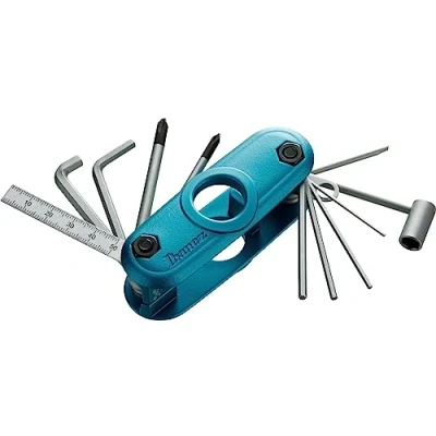 Abbildung von IBANEZ Multi Tool Aqua Blue Matte 11 Tools in 1