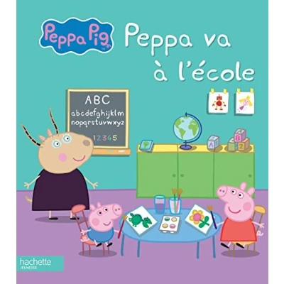 Abbildung von Peppa Pig: va a l&#039;ecole
