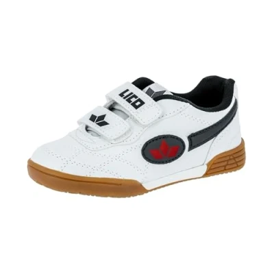 Abbildung von Lico Unisex Kinder Bernie V Hallenschuhe, Weiß Marine, 31 EU