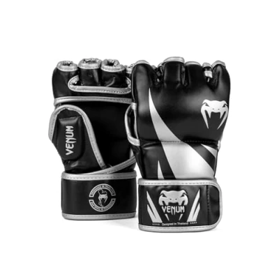 Abbildung von Venum, Challenger 2.0 MMA Handschuhe, Unisex Erwachsene, L/XL, Schwarz/Silber