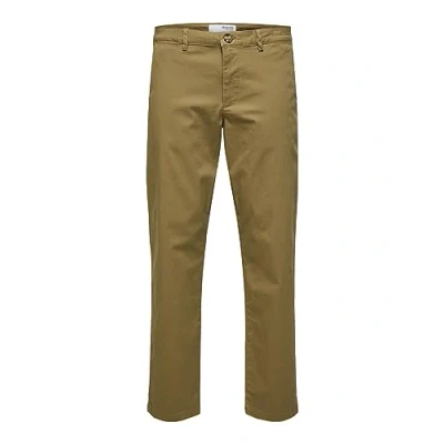 Abbildung von SELETED HOMME Men&#039;s SLHSTRAIGHT New Miles 196 Flex Pants W N Chino, Ermine, 34/32