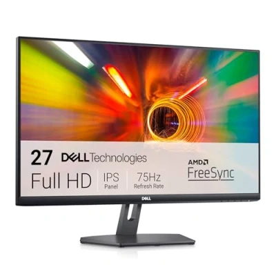 Abbildung von Dell S2721NX 27 Zoll Full HD (1920x1080) Monitor, 75Hz, IPS, 4ms, AMD FreeSync, Ultradünner Rahmen, 2x HDMI, 3 Jahre Garantie, Schwarz