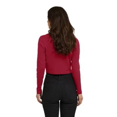 Abbildung von Kaffe Astrid Bolero Strickjacke, Damen, Größe: XL, Haute red