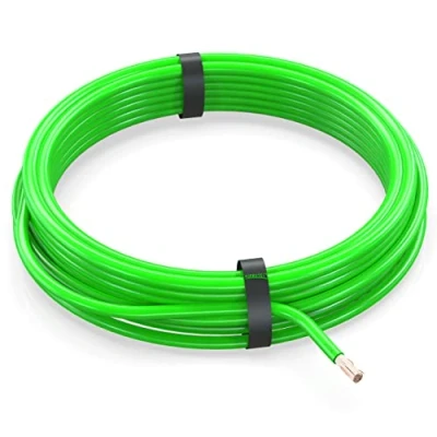 Abbildung von AUPROTEC 5m Fahrzeugleitung 2,5 mm² FLRY B Auto Kabel als Ring Farbe grün