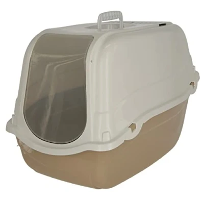 Abbildung von Kerbl Katzentoilette mit Pendeltör + Geruchsfilter Toilette Tragegriff