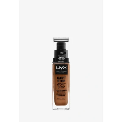 Abbildung von Nyx Professional Makeup CAN&#039;T STOP WON&#039;T Foundation Foundation, Damen, Größe: 30 ml, 15.8 honey