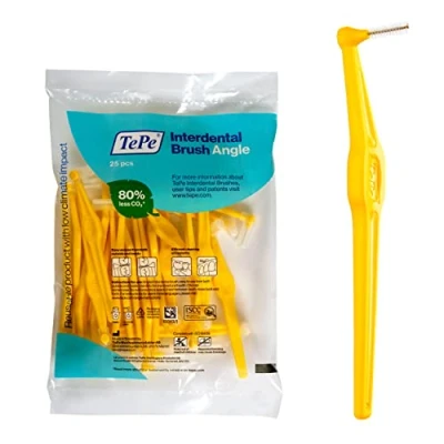 Abbildung von TePe Interdentalbürsten Angle GELB 0,7 mm, 25 Stück