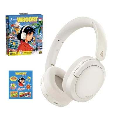Abbildung von Edifier W800BT Pro Hybrid ANC Kopfhörer, Hi Res Audio, 45Std. AKKU, Schnelles Aufladen, Faltbar, Kabellose Over Ear Bluetooth 5.4 Kopfhörer Geschenkausgabe