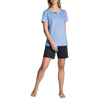 Abbildung von Calida Pyjama, Damen, Größe: 40, Darkk lapis blue