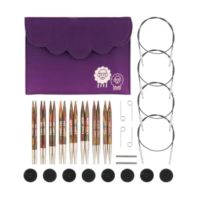 Abbildung von KnitPro austauschbare Rundstricknadelspitzen Deluxe Set Symfonie (3,508,00 mm)