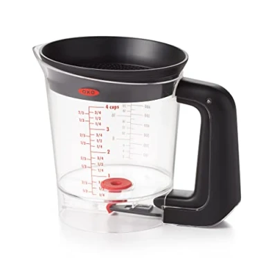 Abbildung von OXO Good Grips Fett Trennkanne für Bratensaft 1 L, Kunststoff, Transparent