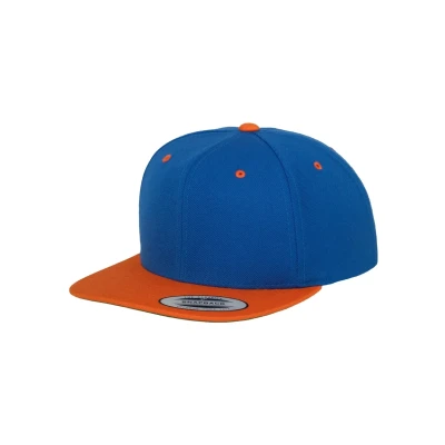 Abbildung von Flexfit Classic Snapback 2TONE Cap, Größe: One Size, Navy/maroon