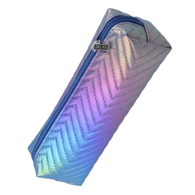 Abbildung von Online Federmäppchen Rainbow I Stylische Federtasche für Mädchen &amp; Jungen, ideal Schule, Uni Büro Pencil Case mit praktischem Reißverschluss zur Aufbewahrung von Stiften Kosmetik