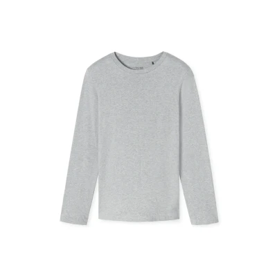 Abbildung von Schiesser Nachtwäsche Shirt, Herren, Größe: 48, Grau