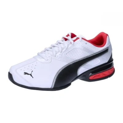 Abbildung von Puma Tazon 6 FM Trainingsschuh, Herren, Größe: 44, white/puma black/puma silver Schuhe