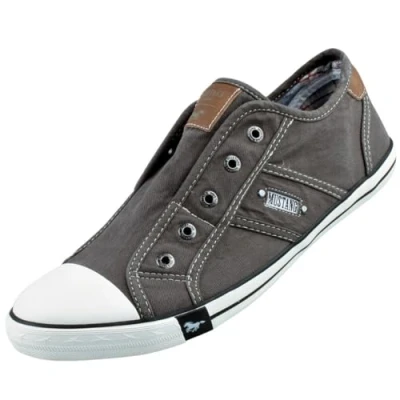 Abbildung von MUSTANG Damen Sneaker Grau/Anthrazit, Schuhgröße:EUR 38