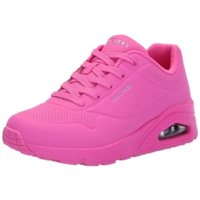 Abbildung von Skechers Damen UNO Stand on Air Sneaker, hot pink, 39 EU