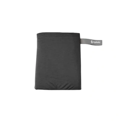 Abbildung von Ergobaby Babytragetuch für Neugeborene ab Geburt bis 11,3 kg, Aura Knit Tragetuch aus recycelten Stoffen, Elastisch und atmungsaktiv, Sling Wickeltuch unisex, Soft Black