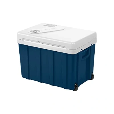 Abbildung von Mobicool MQ40W Kühlbox mit Rollen Elektrisch 39 L 12V, 230V für Auto, Boot, Reisemobil und Steckdose