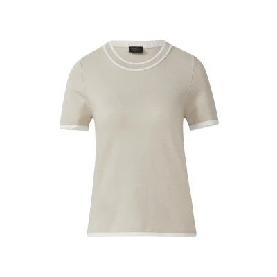 Abbildung von s.Oliver Black Label KURZÄRMELIGER Tshirt basic, Damen, Größe: 34, Beige
