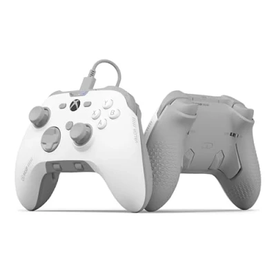 Abbildung von Scuf VALOR PRO Xbox Performance Controller mit Kabel Anpassbare Rücken Paddles, Sofort Triggern, Hall Effekt Daumenstifte, Audio Steuerungen, Series XS, One Weiß