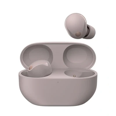 Abbildung von Sony WF 1000XM5 Kabellose Noise Cancelling Kopfhörer, Bluetooth, In Ear Mikrofon, bis zu 24 Stunden Akkulaufzeit, Schnellladefunktion, IPX4, iOS &amp; Android kompatibel Rosa