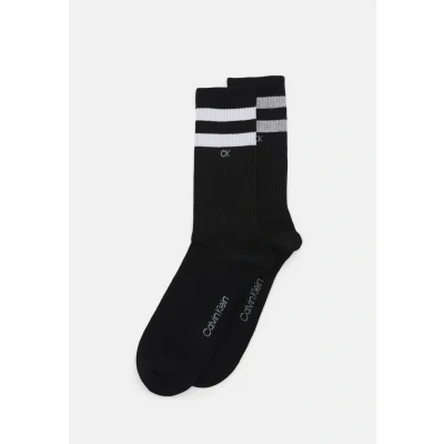 Abbildung von Calvin Klein Underwear SOCK 2 PACK Unisex Socken, Größe: 39 42, Black