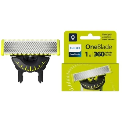Abbildung von Philips OneBlade 360 Ersatzklinge für alle und Pro Modelle (Modell QP410/50), 1er Pack