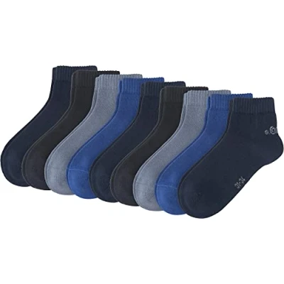 Abbildung von s.Oliver Junior Socks Basic 9 PACK Socken für Kinder, Größe: 39 42, Blue