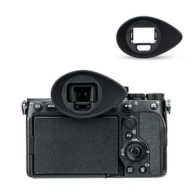 Abbildung von JJC Kamera Augenmuschel Okular Sucher Schutz für Sony Alpha 7 IV 7S III 1, ersetzt FDA EP19 Okularbecher