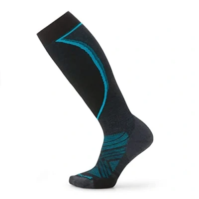 Abbildung von Smartwool WOMEN&#039;S SKI Targeted Cushion OTC Socks Sportsocken, Damen, Größe: 42 45, Charcoal