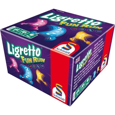 Abbildung von Schmidt Spiele 78710 Ligretto Fun Run, Familienkartenspiel, Mehrfarbig