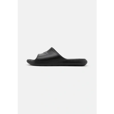 Abbildung von Nike Sportswear Victori ONE Slide Pantolette flach, Herren, Größe: 38.5, Black/university red Hochwertiges lederimitat