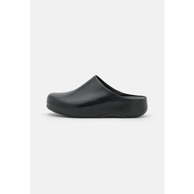 Abbildung von Fitflop SHUV Pantolette flach, Damen, Größe: 40, Black Schuhe