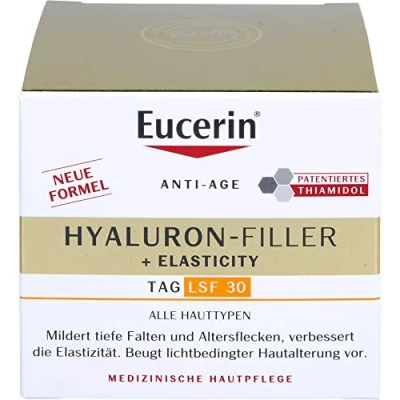 Abbildung von Eucerin Anti Age Hyaluron Filler + Elasticity Tag LSF30, 50 ml Creme