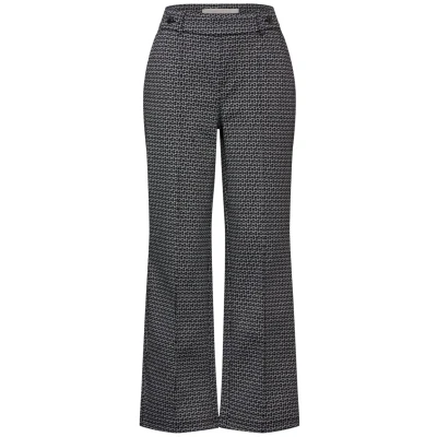 Abbildung von Street One Stoffhose, Damen, Größe: 44x30, Schwarz