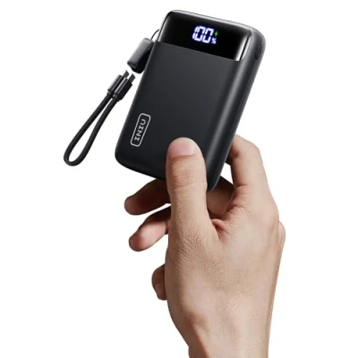 Abbildung von INIU Power Bank, 20000mAh Minigröße 22,5W Powerbank Klein Aber Stark (USB C In &amp; Out), PD3.0 QC4.0 Externe Handyakkus with Flashlight, Kompatibel mit iPhone 16 15 14 13 Pro Max Samsung S24, iPad etc